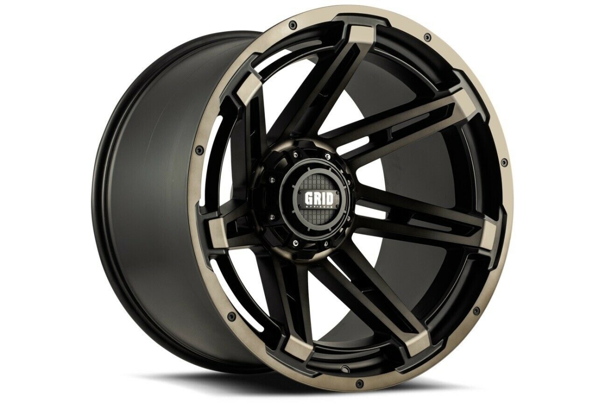 24 x 14 in. 6x135 Pattern Wheel, Matte Black
