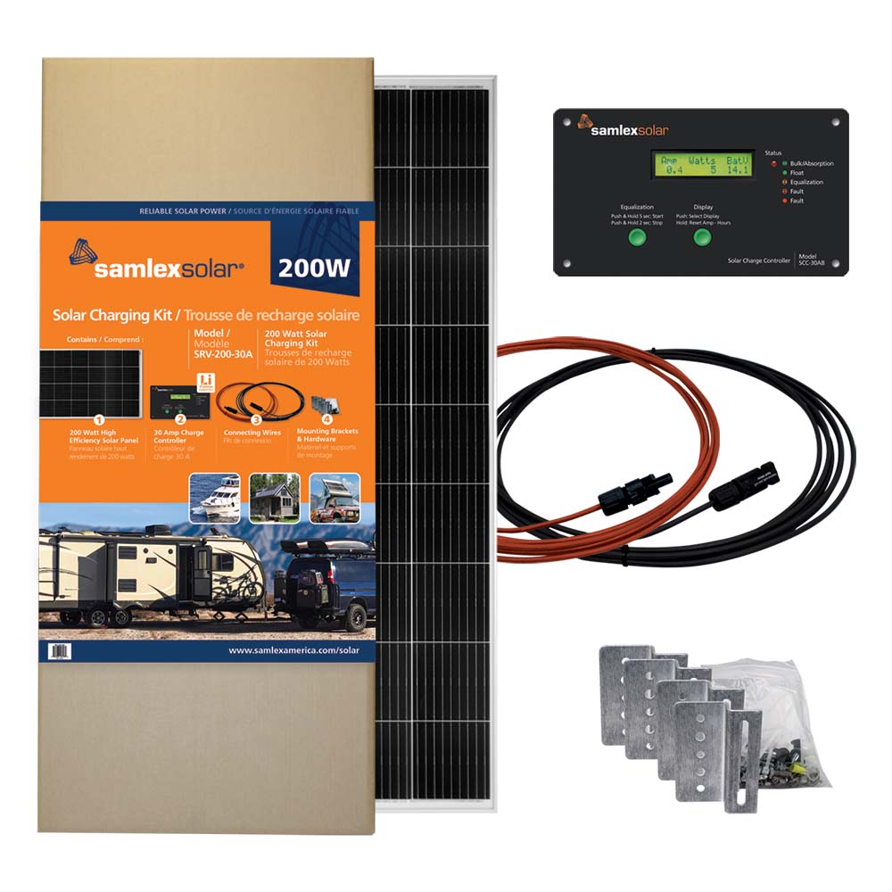 S6A-SRV20030A 200 watt Solar Charging Kit