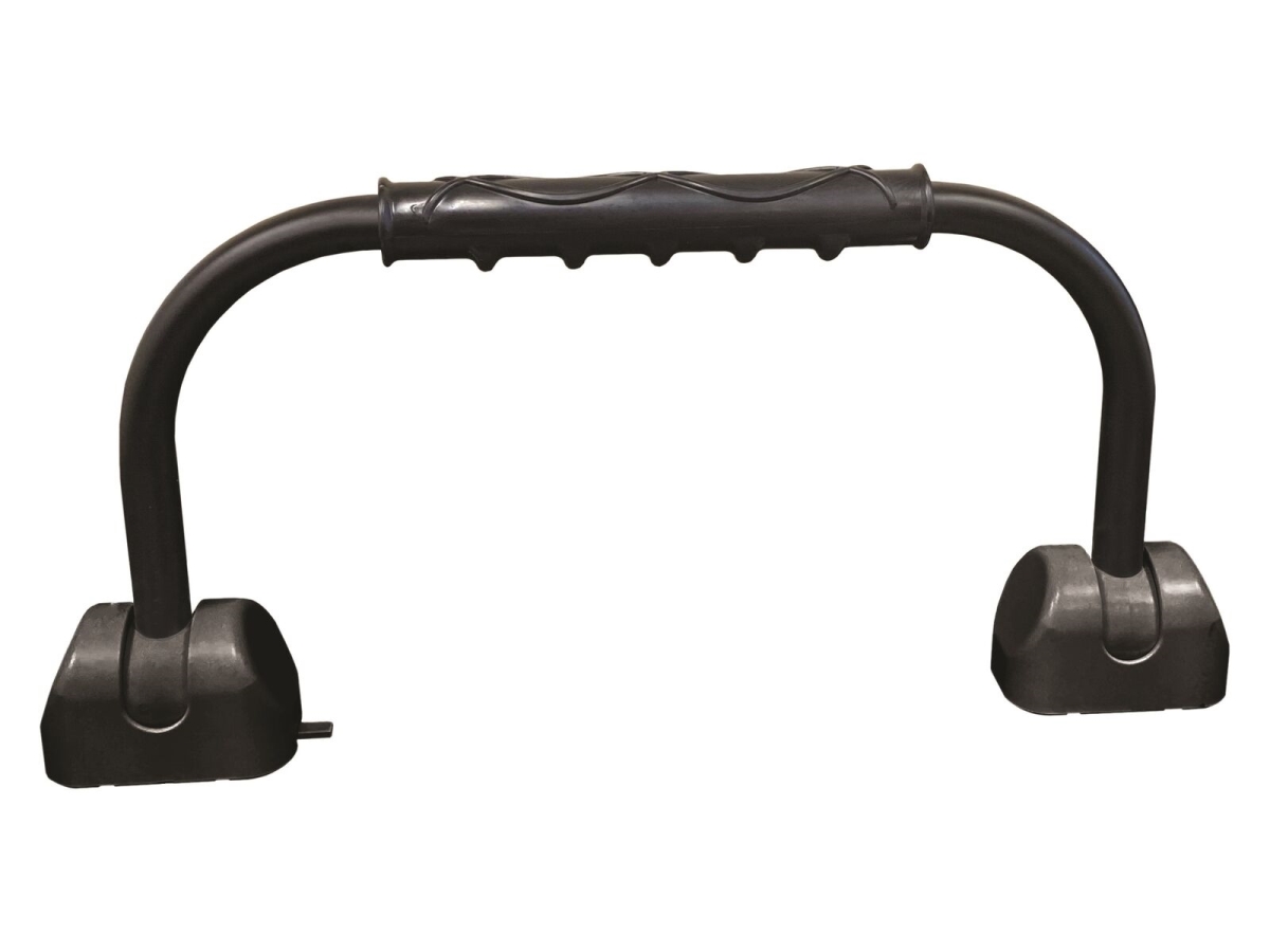 R222 22 in. GripSafe Entry Step Hand Rail, Black