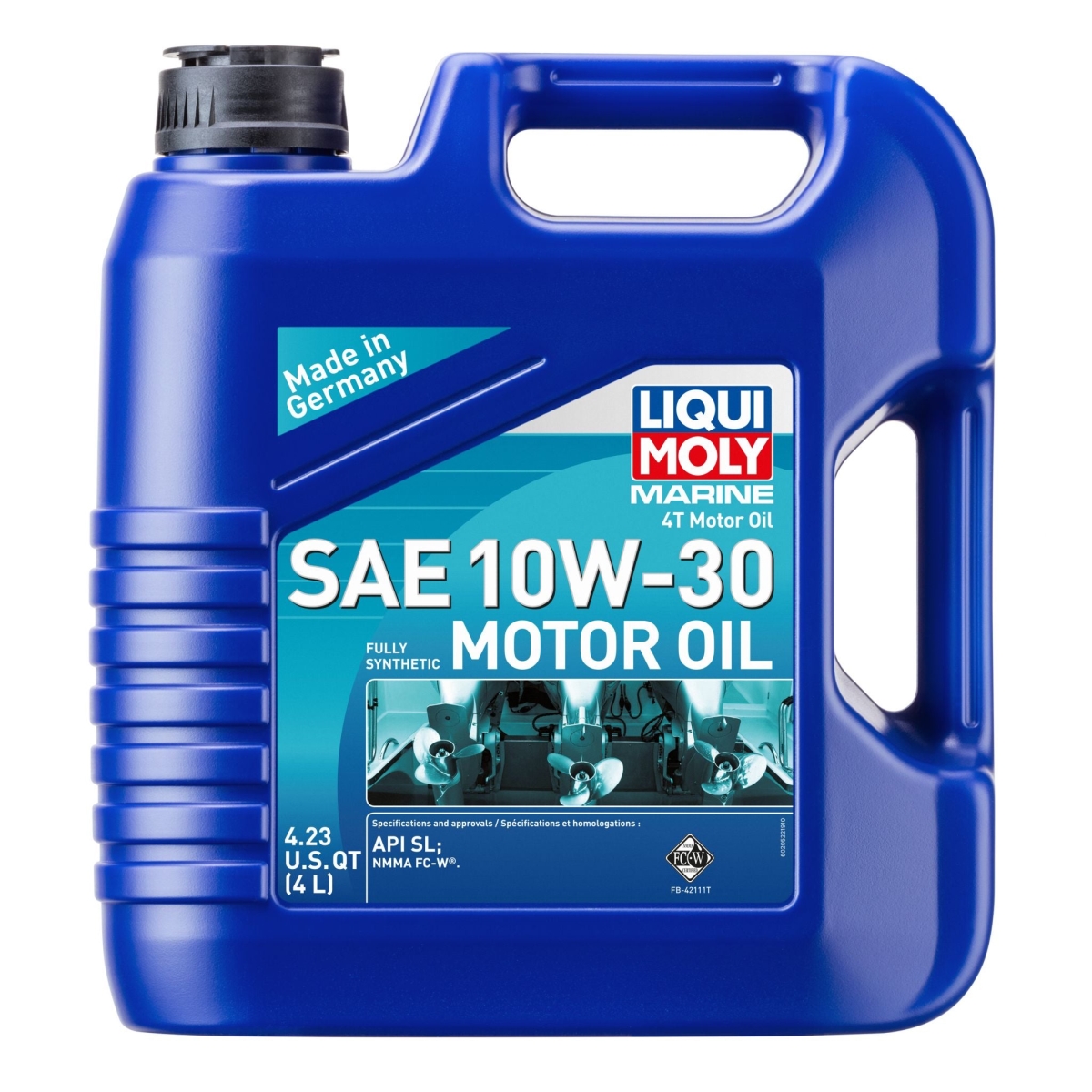 LIQ-20522 Marine 10W-30 4T Engine Oil, 1 ltr -  LIQUI MOLY