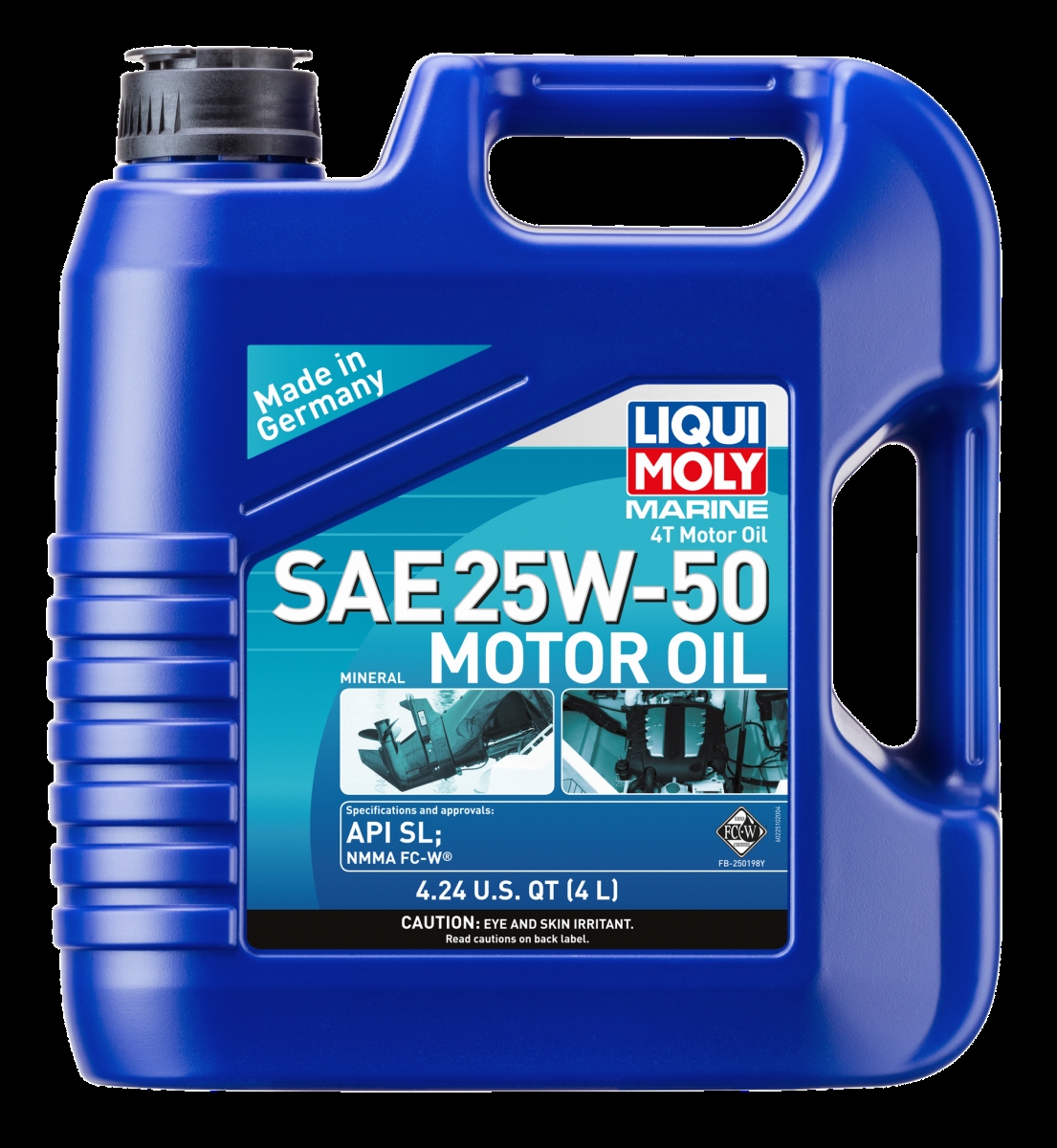 Marine Single Grade SAE 30 Engine Oil, 4 ltr