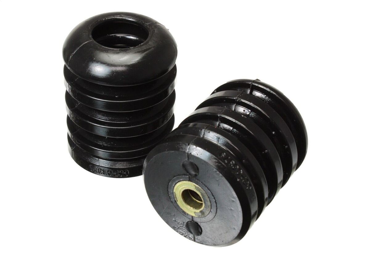 99178G 3.15 x 2.56 in. Progressive Rate Design Bump Stop Set, Black