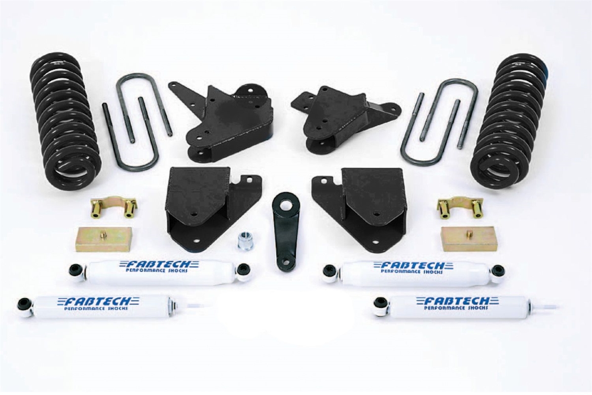 K2098 6 x 3 in. Basic Front & Rear Suspension Lift Kit for 2000-2005 Ford Excursion