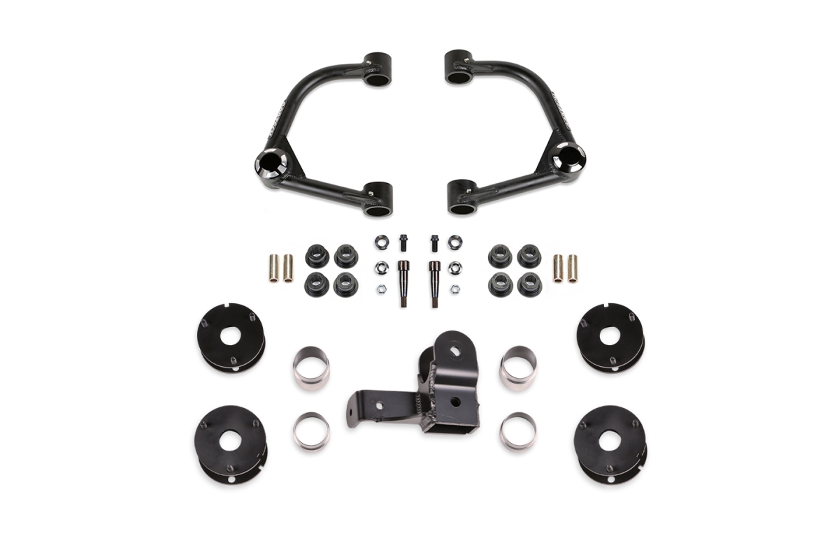 FTS22343 4 in. Shock Spacer Kit with Non-Bilstein Shock for 2021 Ford Bronco 4WD