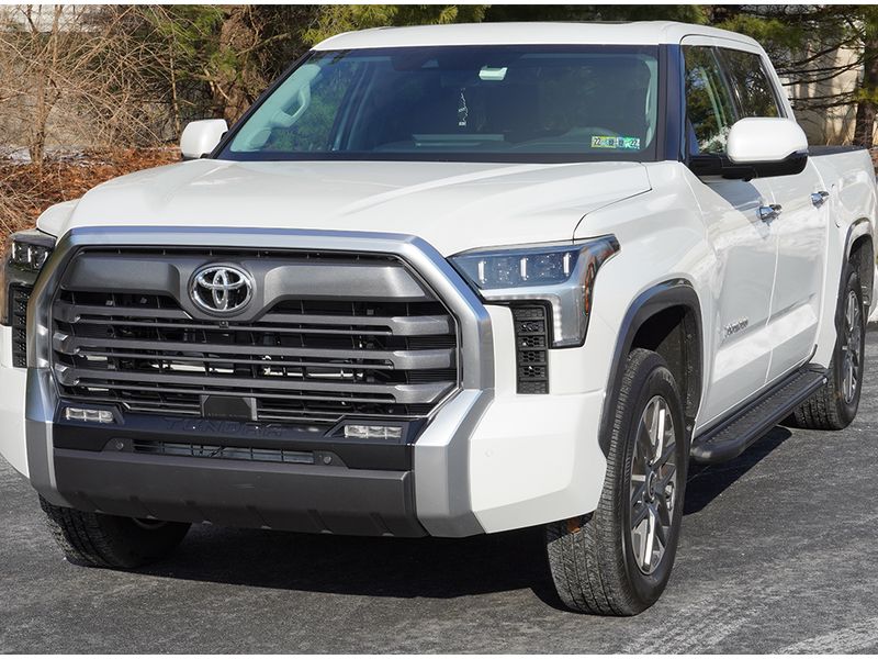 USA 61728419 RAL-T Black Truck Running Boards for 22 Tundra Crewmax
