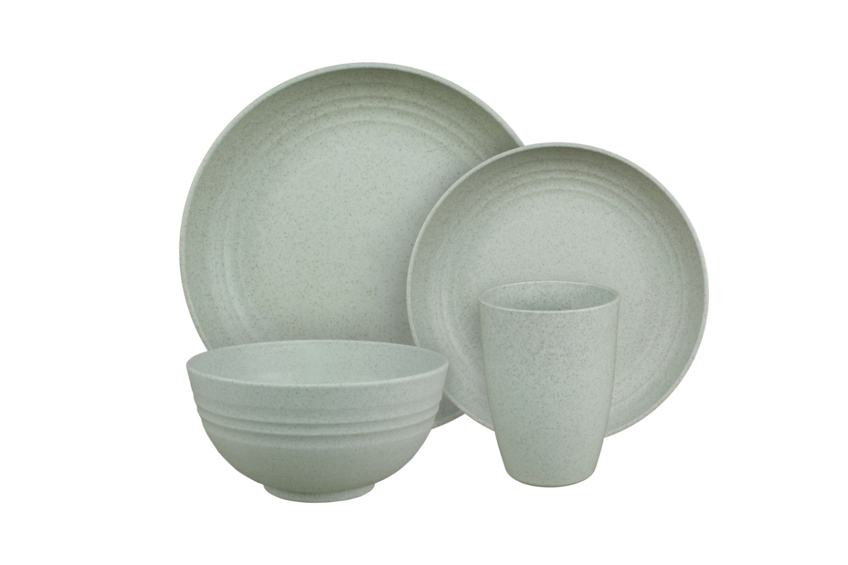 Picture of Camp Casual CC011MS Microwave Safe Set&#44; Mountain Sage - 8 Piece