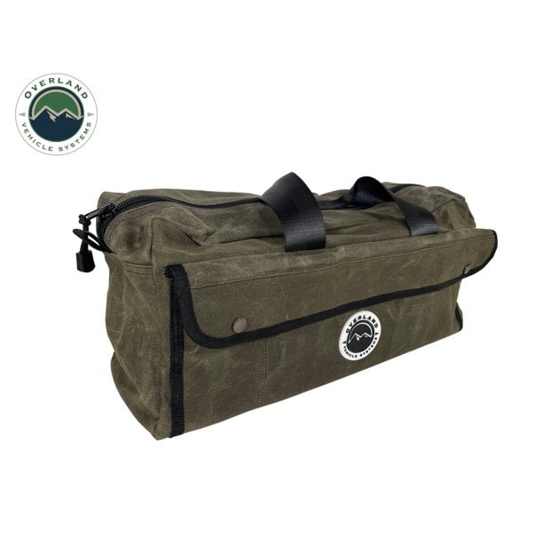 Overland Vehicle Systems Waxed Canvas Small Duffle Bag | Camping World