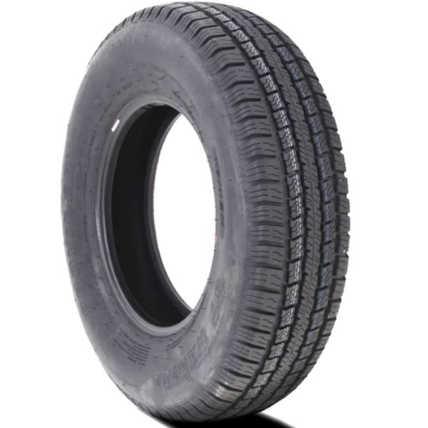 TR20515 ST205-75R15 Load Range C Trailer Tire, Black