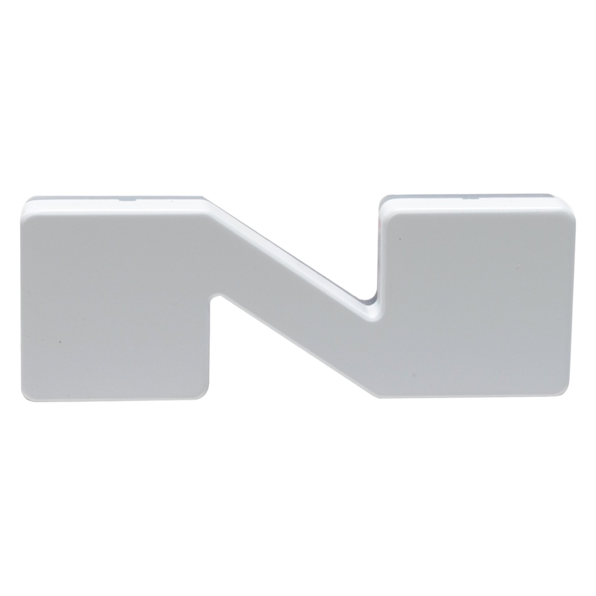 3140N001 N Letter Badges LED Illuminated Light, Matte White