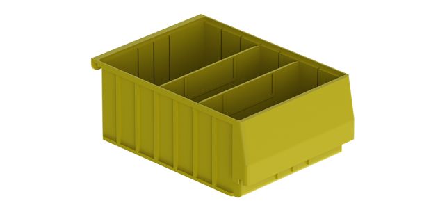 Kargomaster 40311 10 in. Plastic Bin