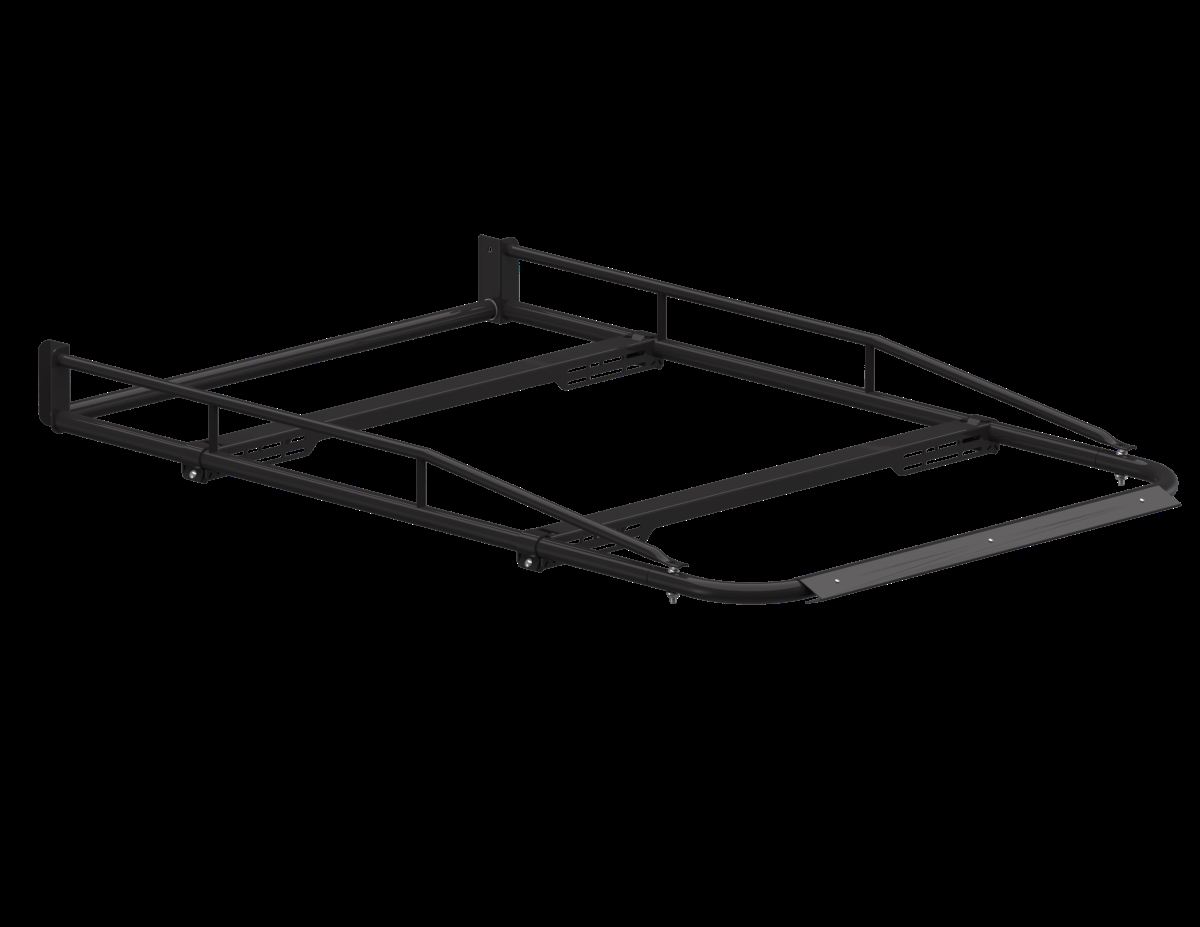 Kargomaster K47-8008A 80 in. Pro III HD Aluminum Cargo Rack with Cap