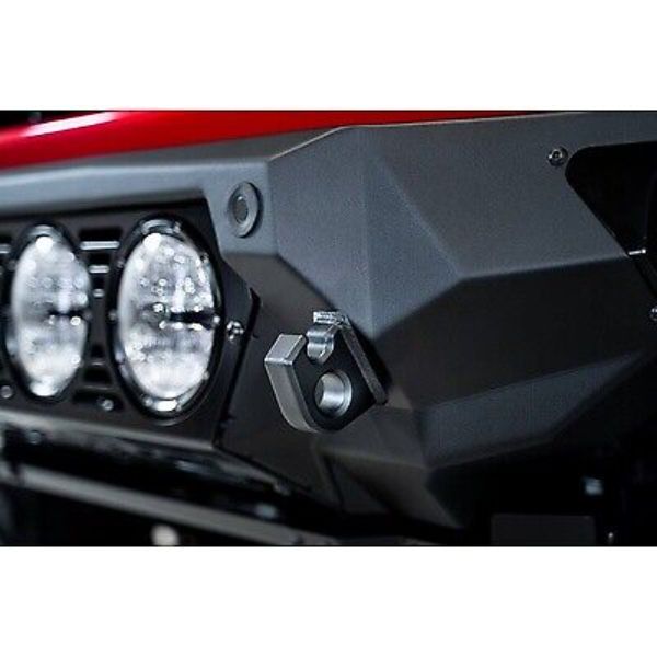 F230194130 Bomber Front Bumper with Rigid Light Mounts for 2021-2022 Ford Bronco Base
