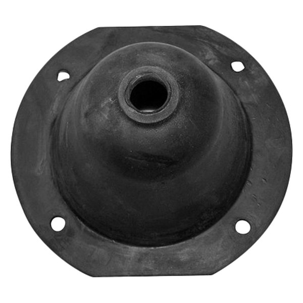 Crown Auto J0907107 Rubber Shifter Boot for 1959-1971 Jeep CJ, Black