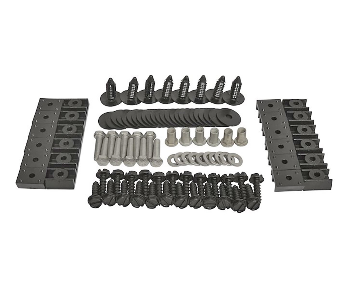 4918K Passenger Side Fender Flare Hardware Set for 1997-2006 Jeep Wrangler