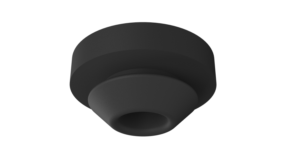 2021124075 Replacement Trivet Support Bumper with Hole, Black