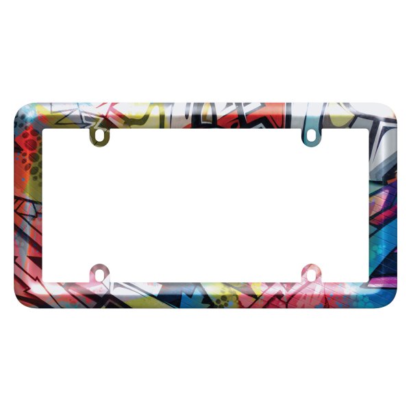 Cruiser Accessories Graffiti Bold-Graphics License-Plate Frame