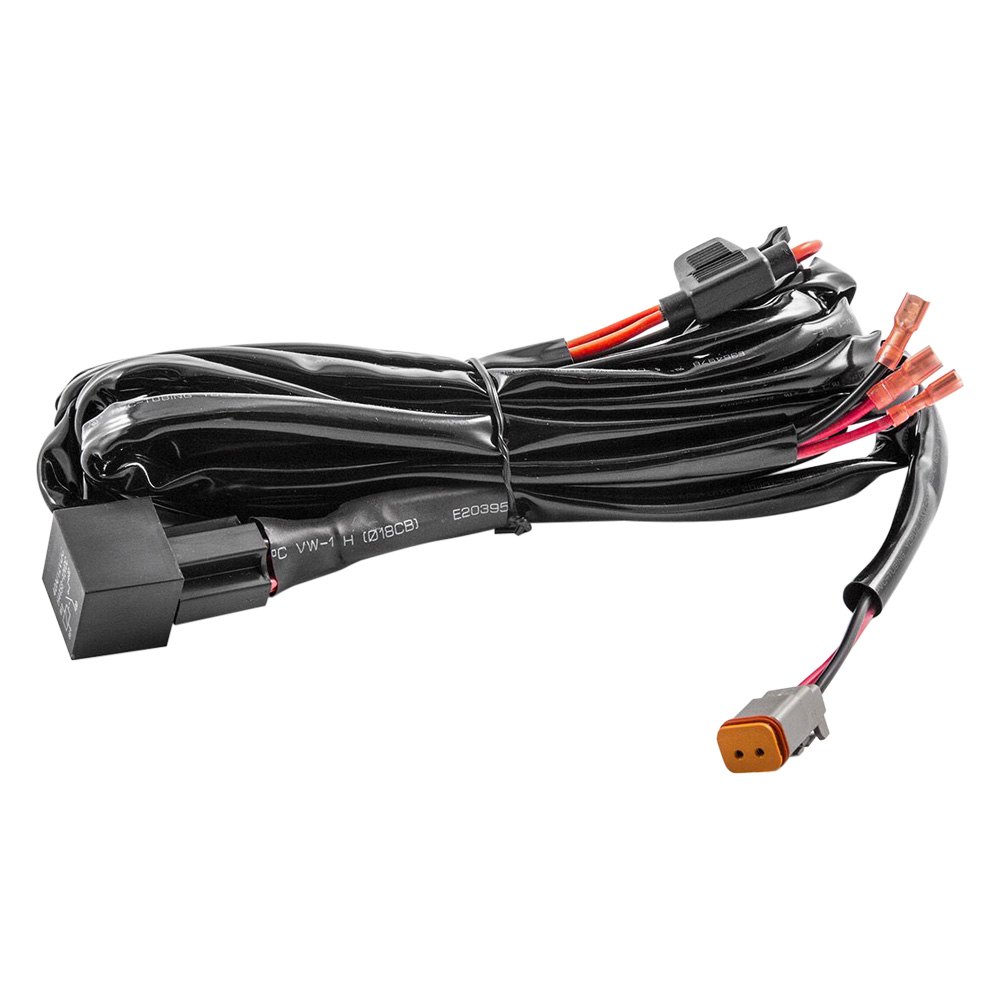 DD4031 2-Pin Offroad Heavy Duty Single Output Light Bar Wiring Harness