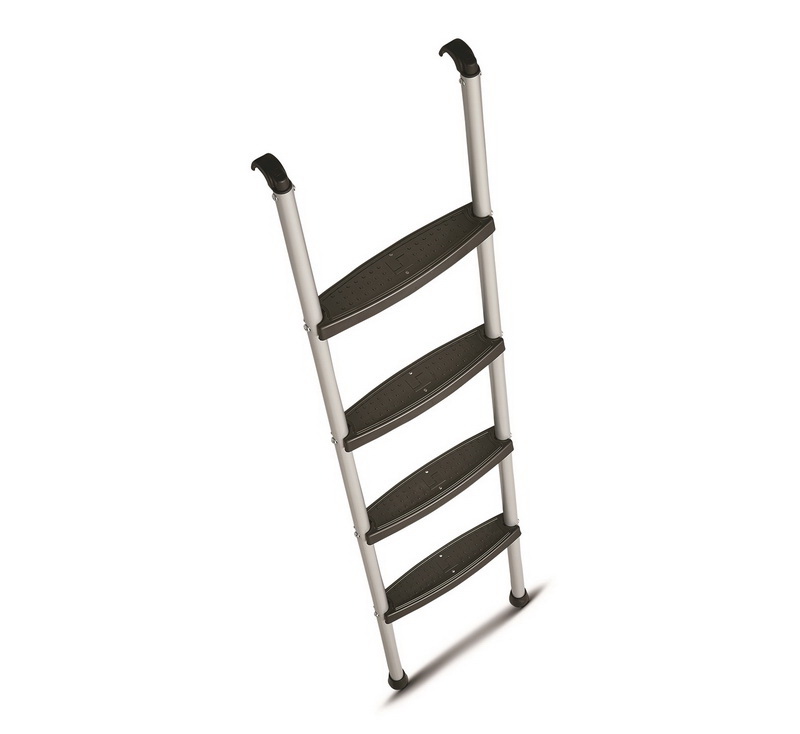 Stromberg Carlson 66" Interior Bunk Ladder for RV, Silver in Black | Camping World