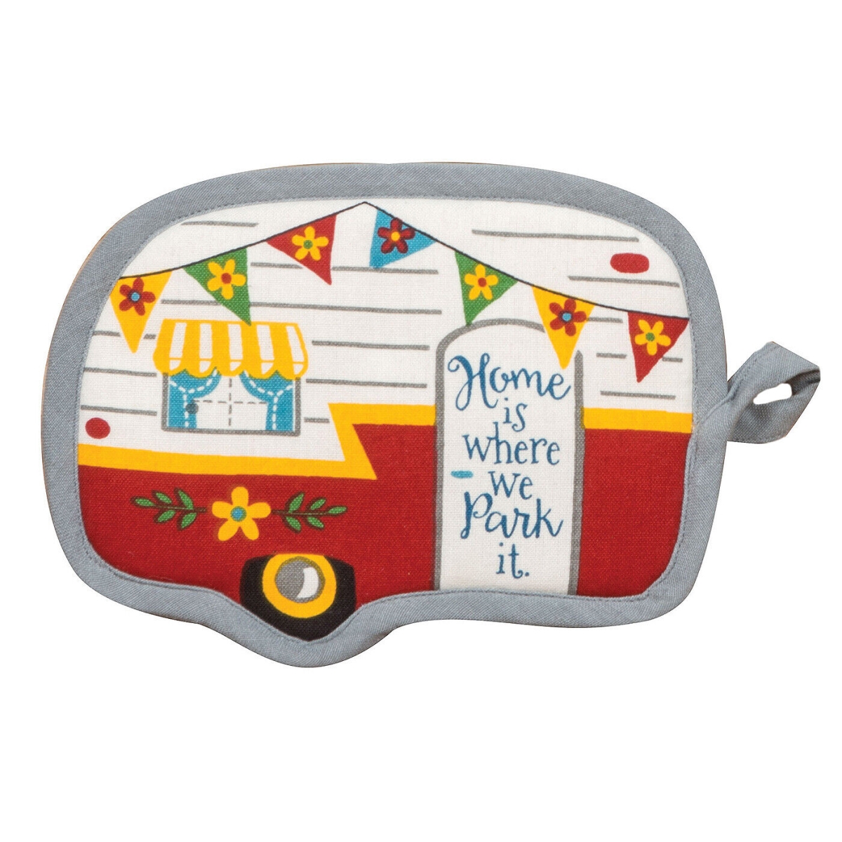 Picture of Kay Dee Desi R4252 Happy Camper Shaped Potholder