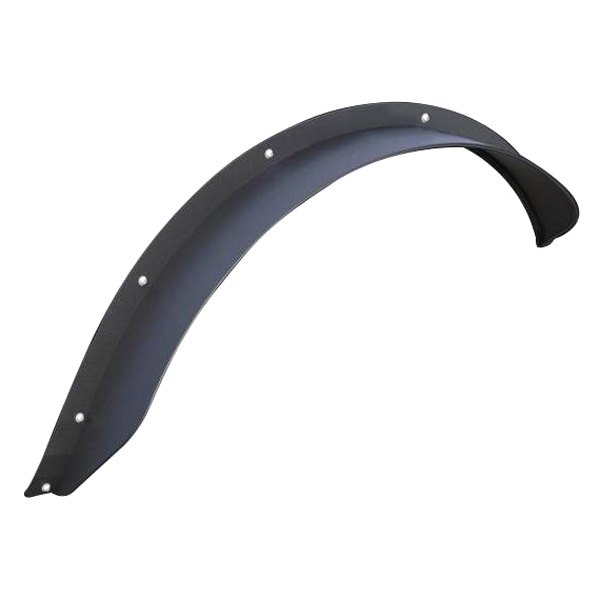 FFFBR21 Flat Rear Fender Flares, Black