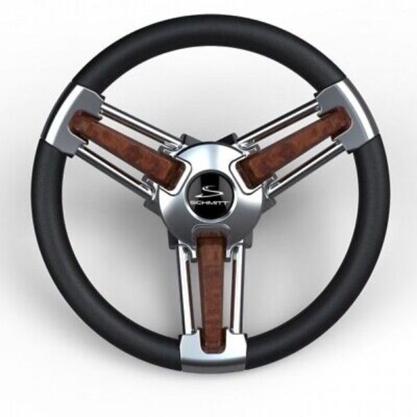 Burano Wheel 14in 3/4in Tapered Shaft Burl Polyurethane w/Stainless Spoket
