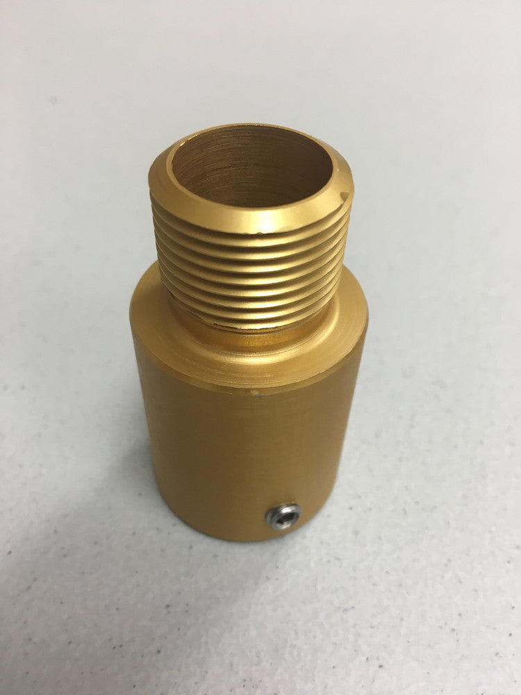 9066 1 ft. Stanchion VHF Antenna Adapter, Gold