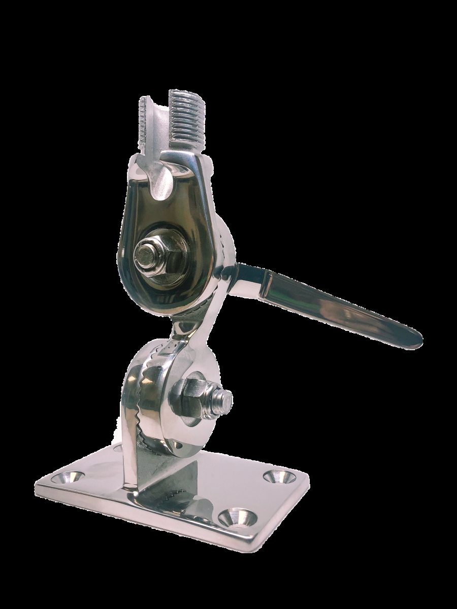 9076 1 in. Stainless Steel Ratchet Mount