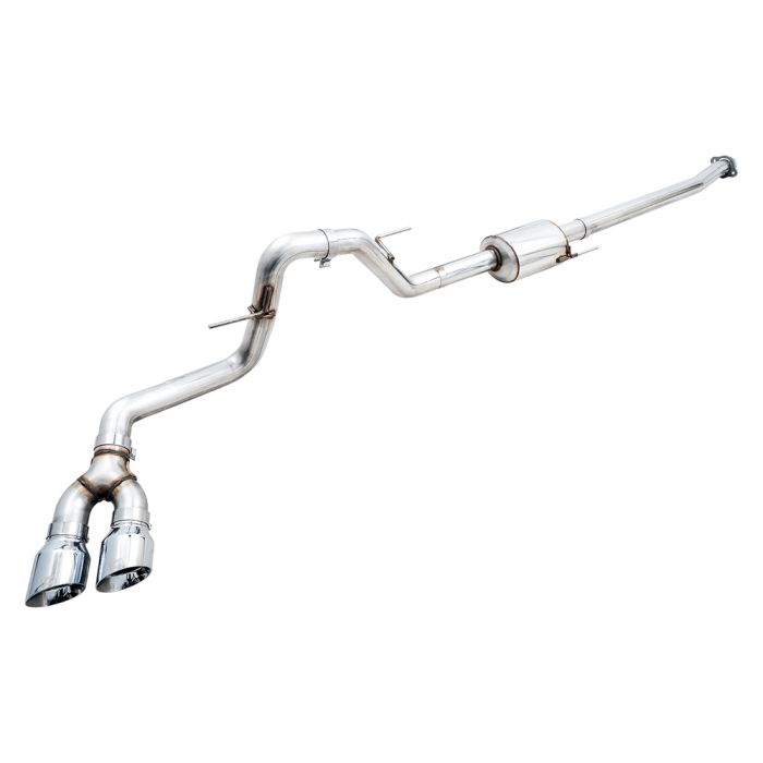 301522067 4.5 in. Dual Side Exit Chrome Cat-Back Exhaust System for Ford F150