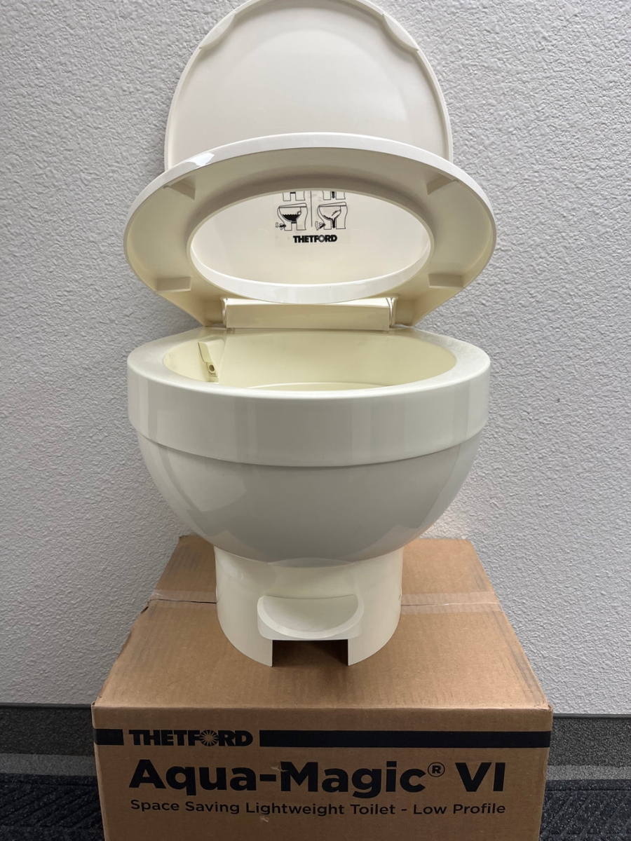 31834 Low Profile Parchment Toilet