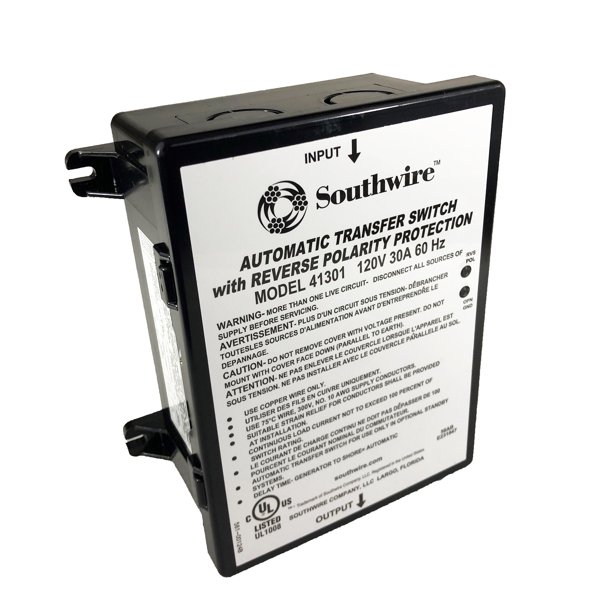 41301 30A Reverse Polarity Transfer Switch