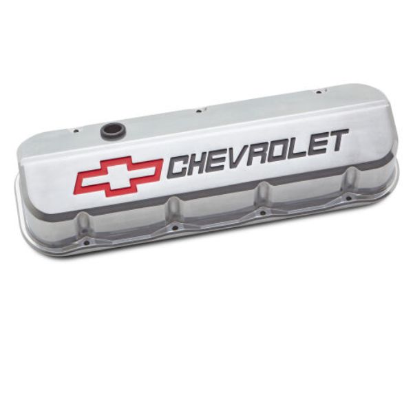 141875 Polish Slant-Edge Valve Cover