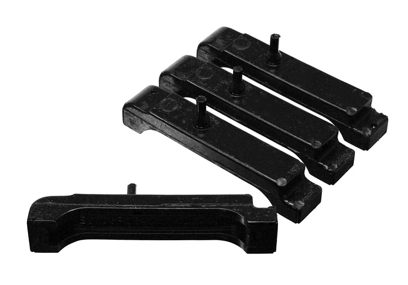 36118G Black Radiator Isolator Pad Set for GM BBC