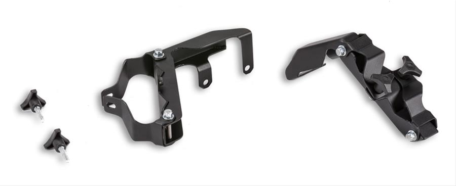 3875 Shovel & Axe Mount, Black Powdercoated