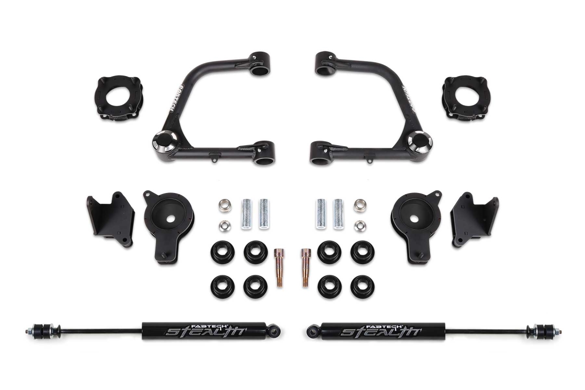 FTS26107 Front Shock Spacer Kit for 2022 Toyota Tundra -  FABTECH, F37_FTS26107
