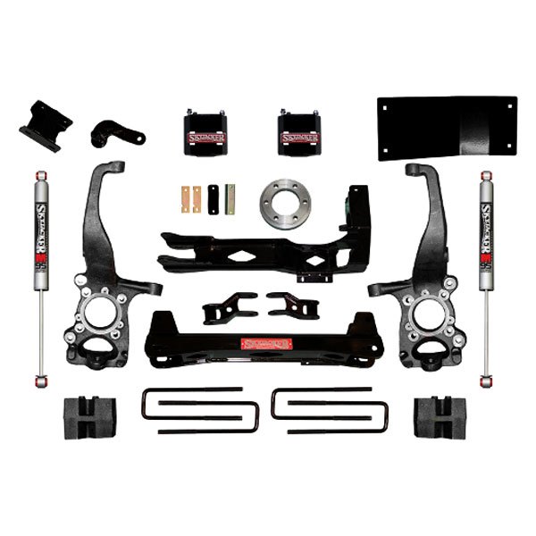 F1545BKM 4.5 x 3.5 in. -4 in. Softride Front & Rear Suspension Lift Kit