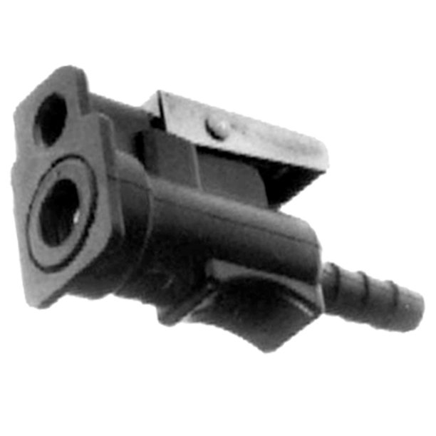 188092 Fuel Connector - Black - Durable Design - Essential Marine Accessory