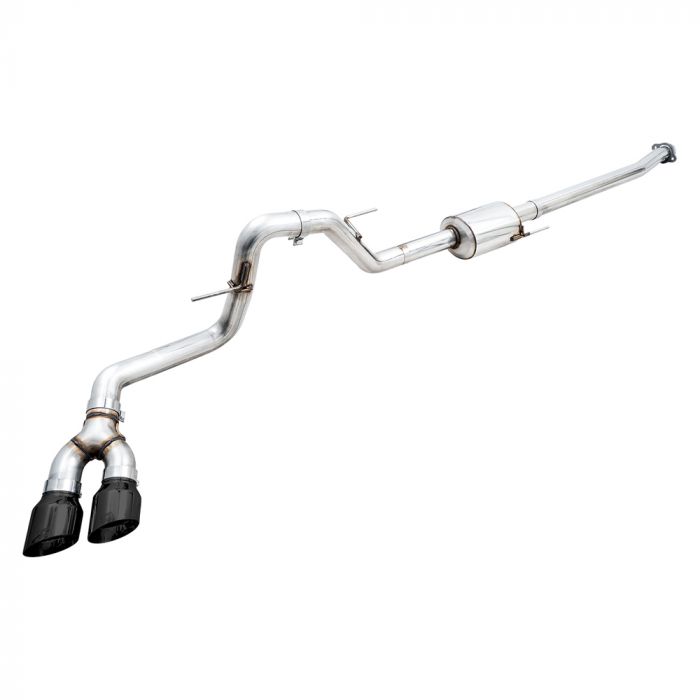 301523059 4.5 in. Dual Side Exit Black Cat-Back Exhaust System for Ford F150