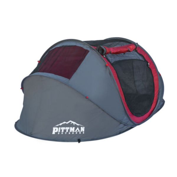 Picture of Airbedz PPIPOPUP2X Pittman Instant Pop-Up Ground Outdoors Soft Shell Rooftop Tent