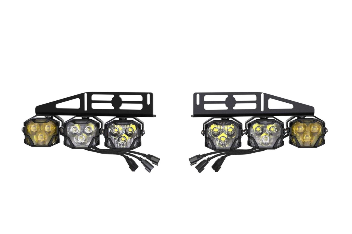 BAF024 4Banger Fog Brackets Type Raptor
