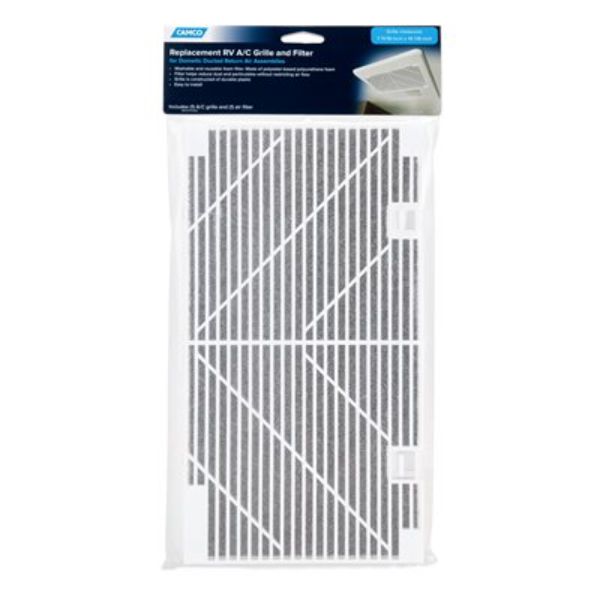 Picture of Camco 40409 Air Filter Replacement - Grille & Foam Filter