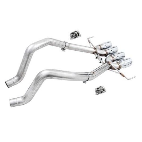 302042073 Track Edition C7 Axle Back Exhaust for 2014-2019 Chevy Corvette, Chrome