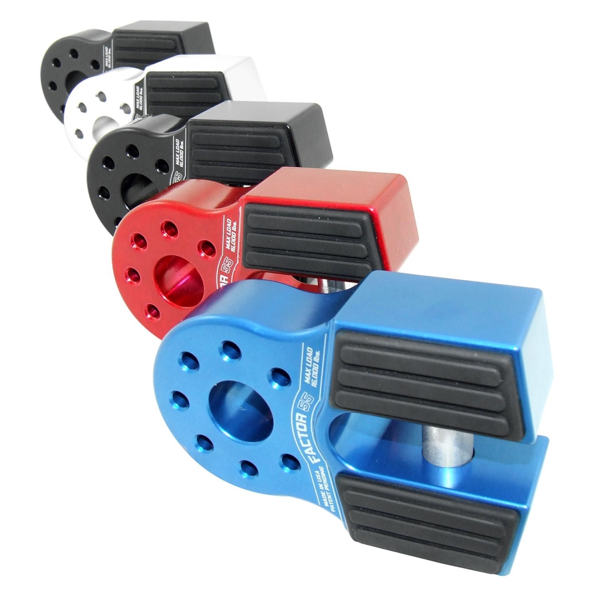 Flatlink Series Silver Foldable Shackle Mount