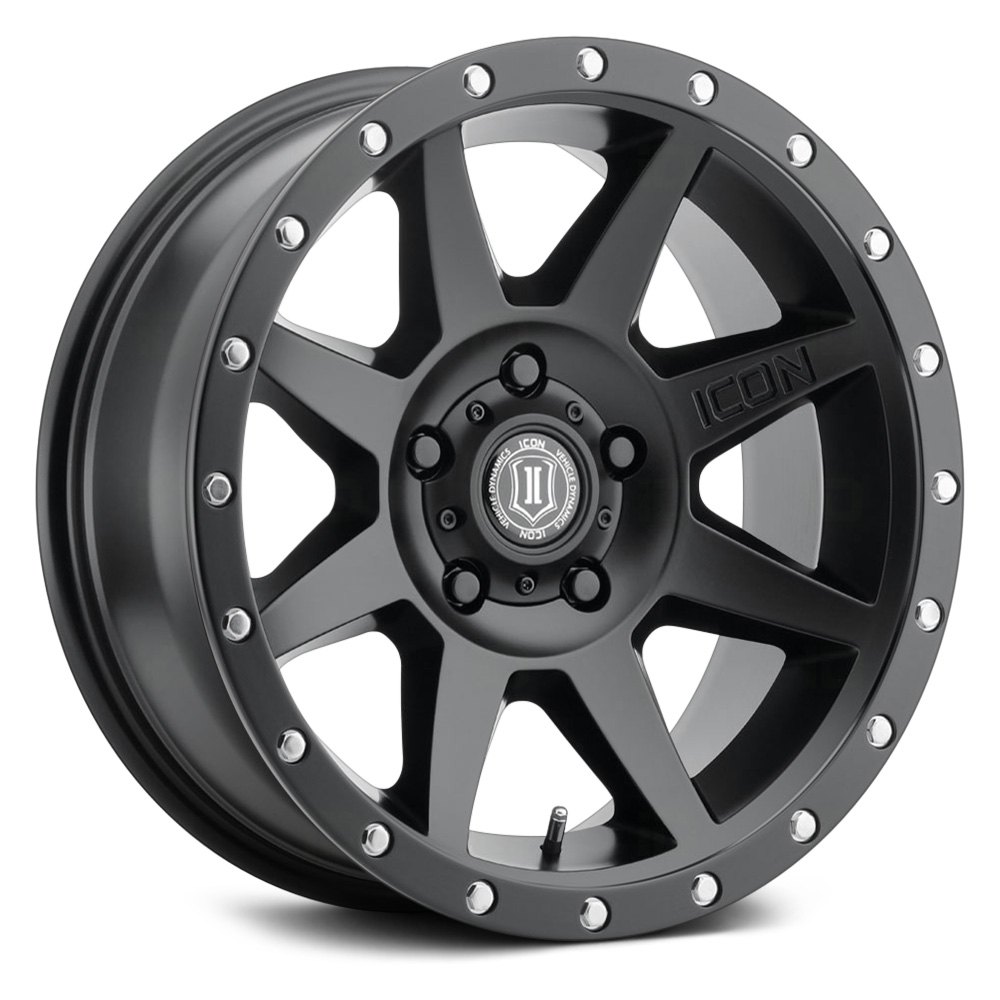 Rebound & Satin Black Wheel with 6 x 5.5 mm Offset