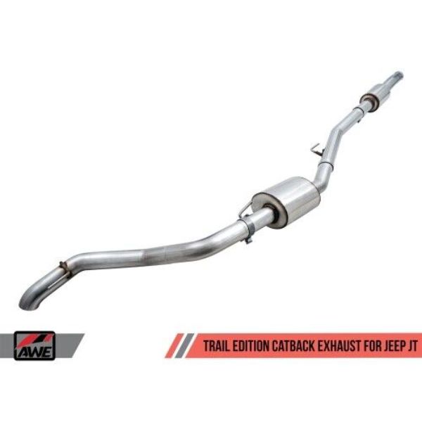 21001 3 in. Cat Back Exhaust Trail for 2020-2021 Jeep Gladiator 3.6L
