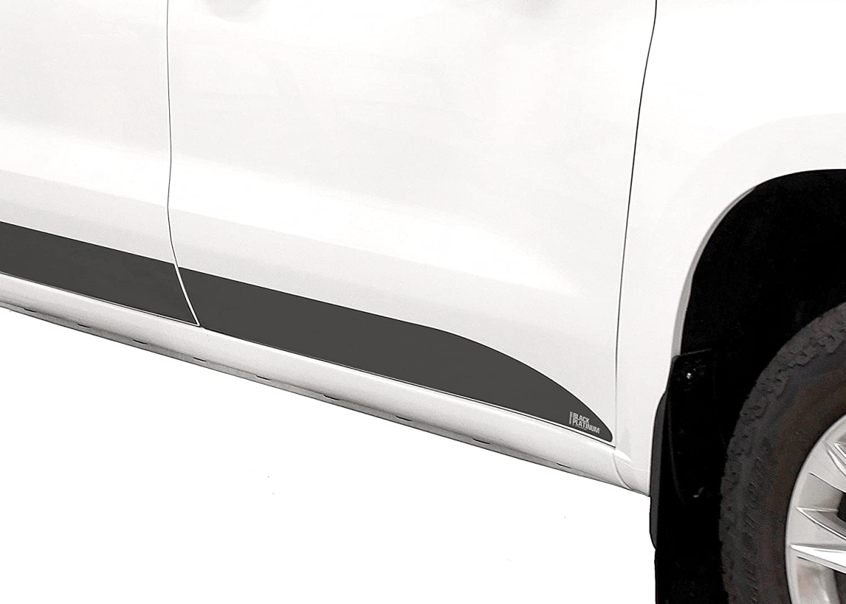 9751244BP Black Platinum Rocker Panel Covers for Chevrolet Silverado & GMc Sierra -  PUTCO