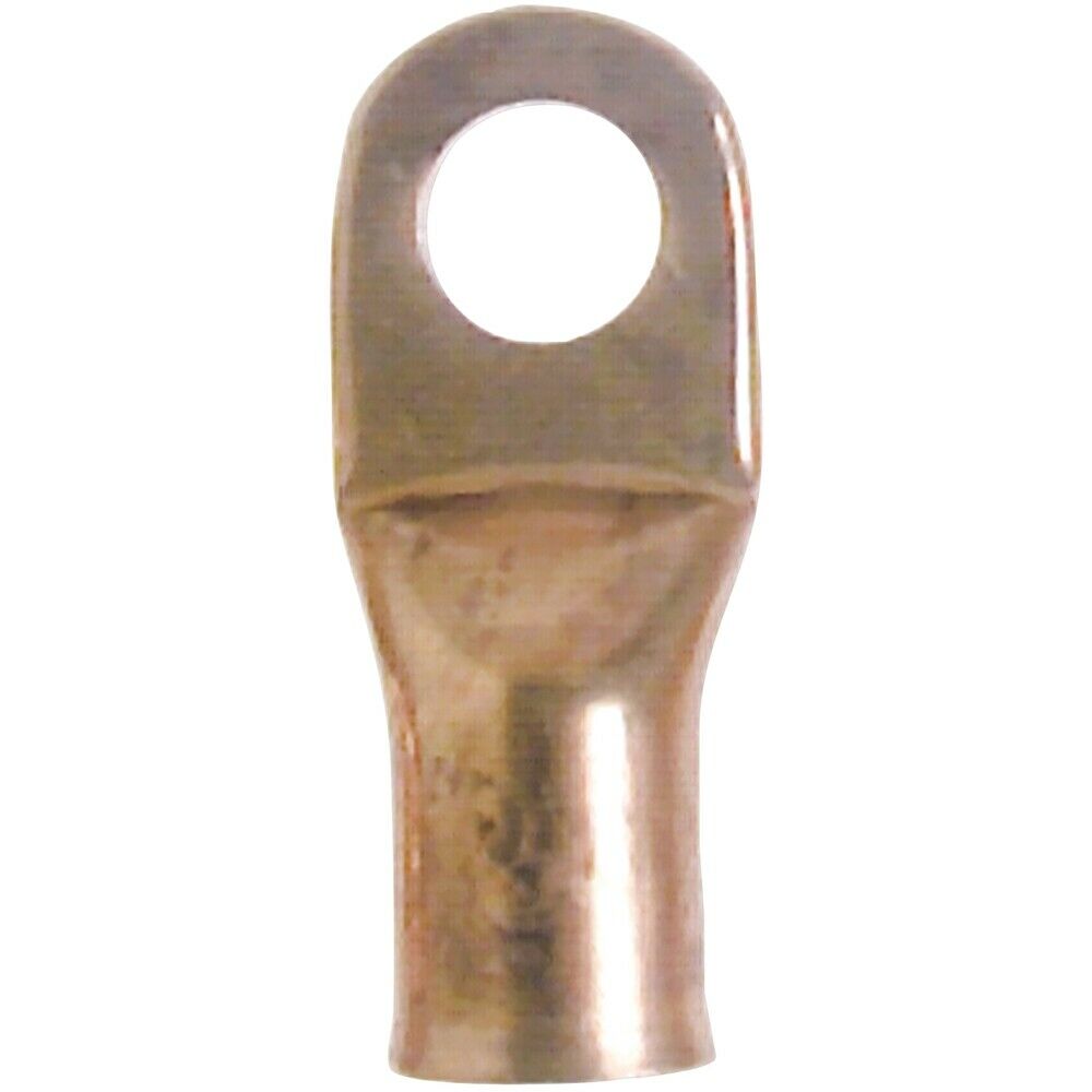 0.37 in. 6 Gauge Stud Copper Cable Lugs
