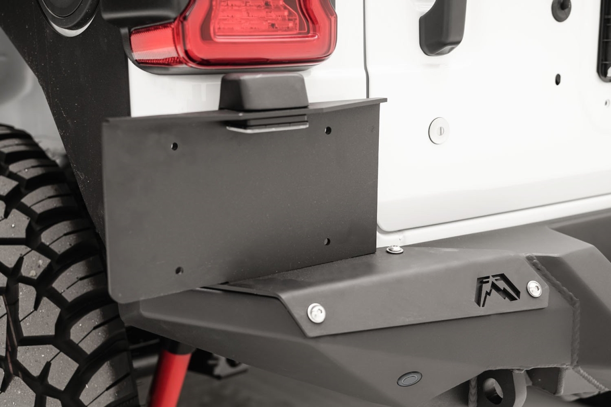 M4550-1 License Plate Bracket for 2018 Jeep JL