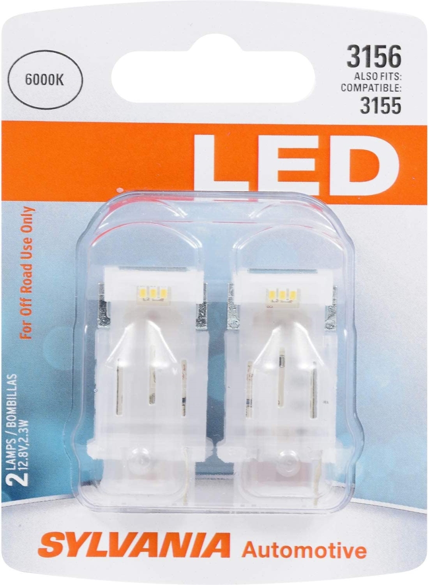3156SL.BP2 3156 White SYL LED Mini Bulb - 2 Piece