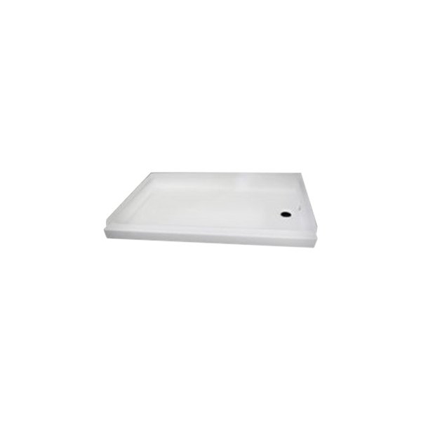 Specialty Recreation Inc ABS Shower Pan, 24 x 36 x 4 5/8 , White with Right Drain | Camping World