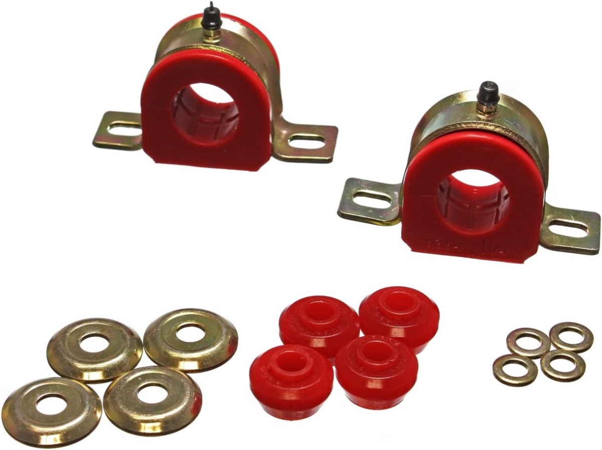 Stabilizer Bar Mount Bushing, 32 mm Bar Diameter; Red; Polyurethane